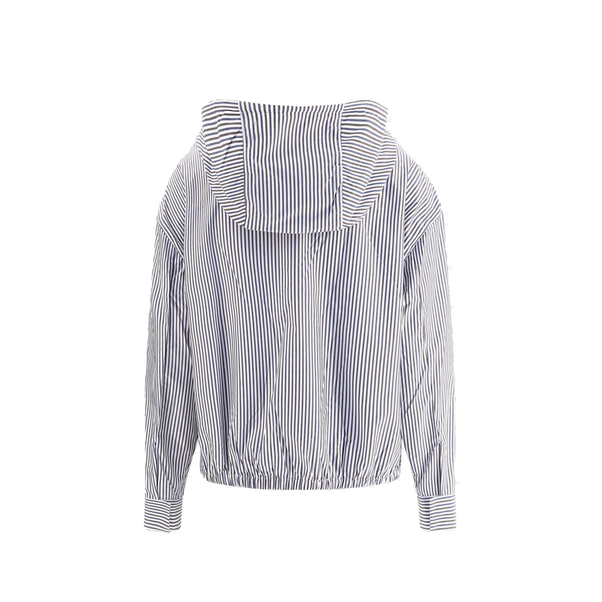 Prada Striped Hooded Jacket Women PRADA