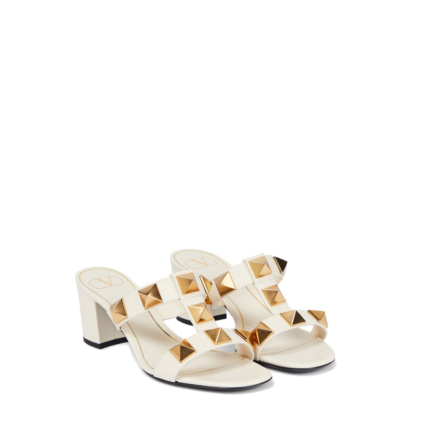 Valentino Garavani Roman Stud Leather Sandals Women VALENTINO GARAVANI