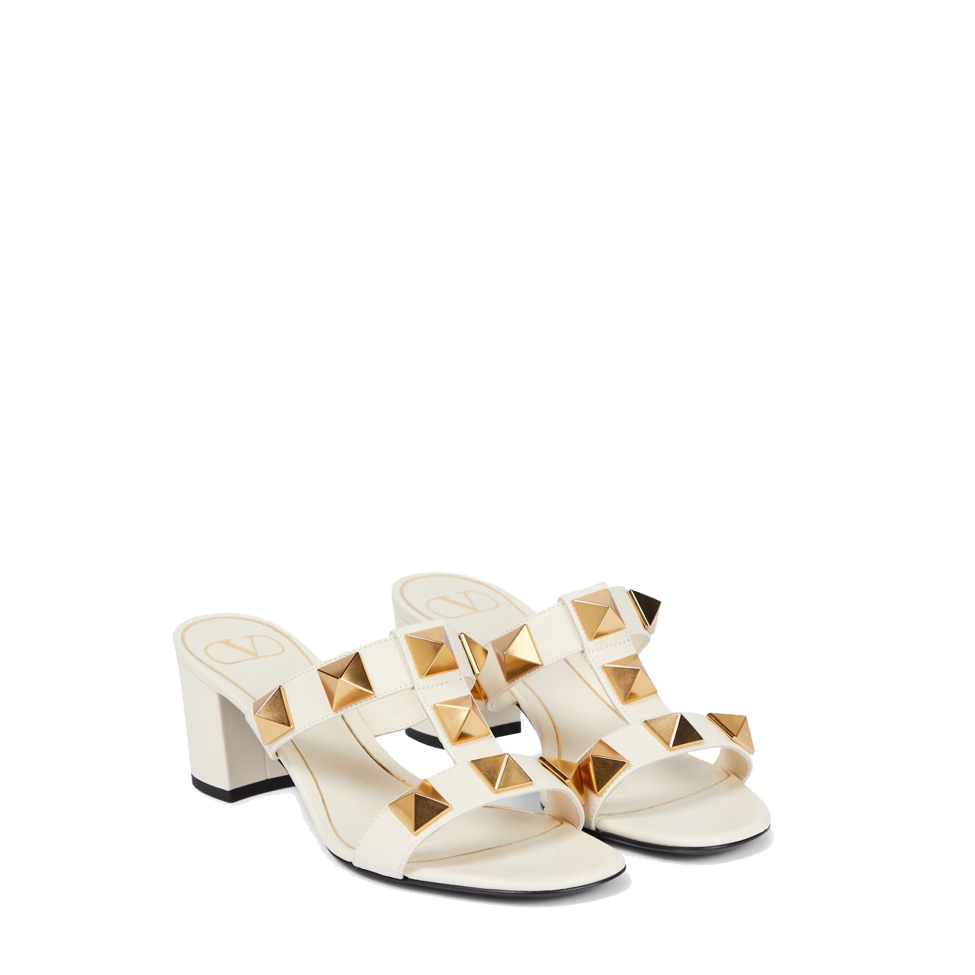 Valentino Garavani Roman Stud Leather Sandals Women VALENTINO GARAVANI