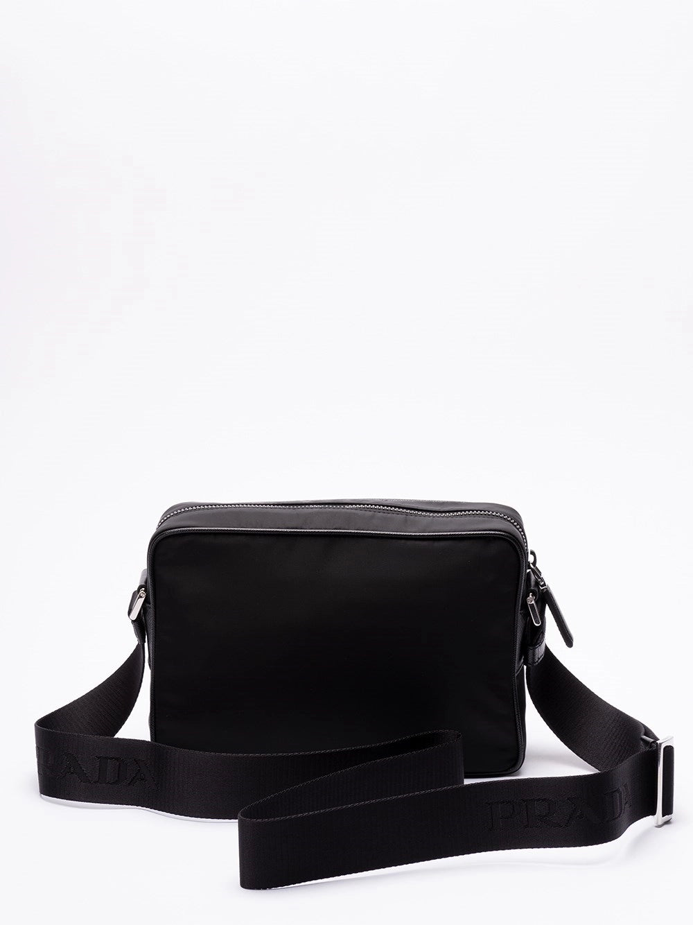 Prada Men Re-Nylon And Saffiano Leather Shoulder Bag PRADA