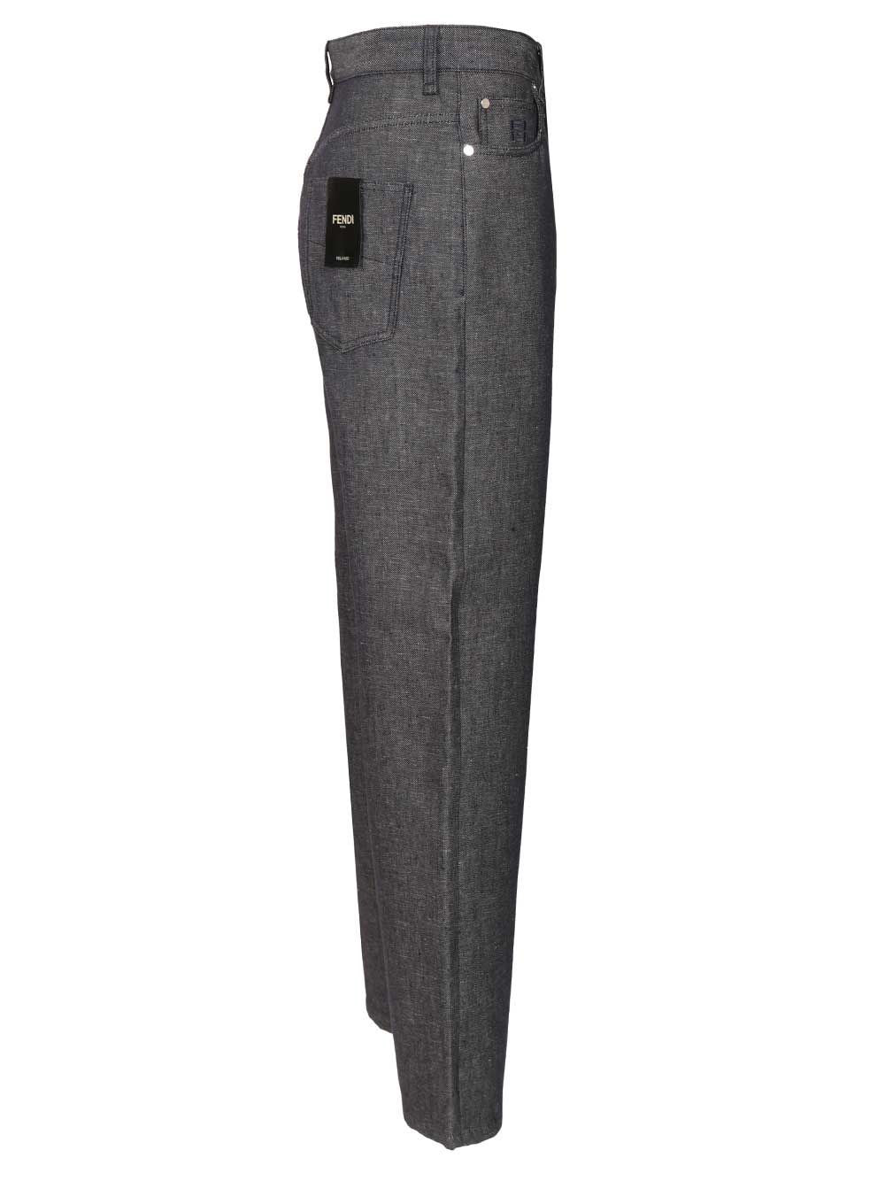 Fendi Men 5-Pocket Jeans FENDI