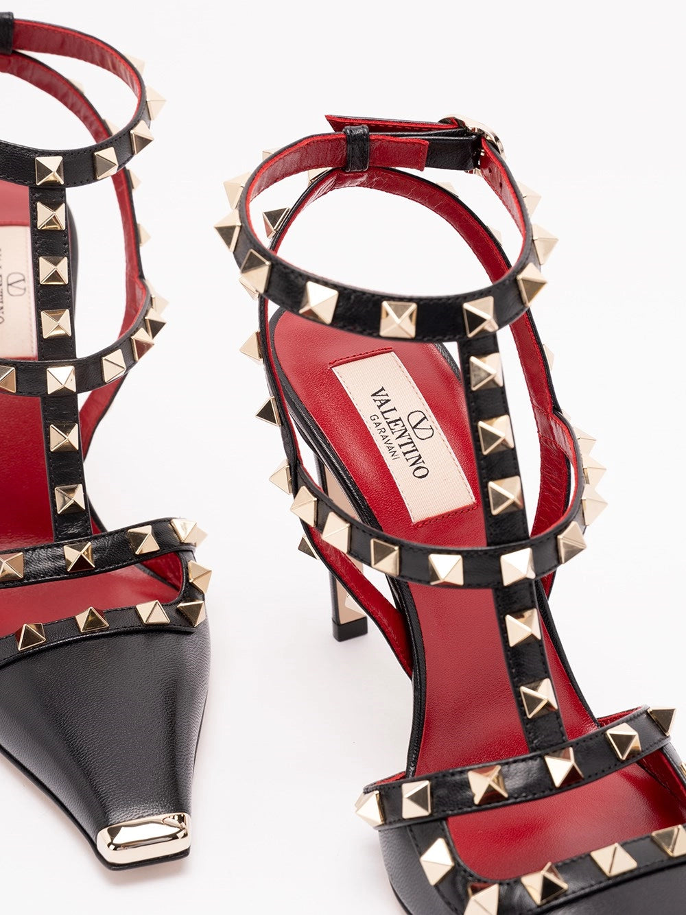 Valentino Garavani Women Rockstud Kidskin Pumps 100Mm VALENTINO GARAVANI