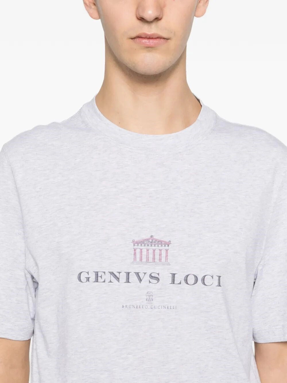 Brunello Cucinelli Men Crew-Neck T-Shirt BRUNELLO CUCINELLI