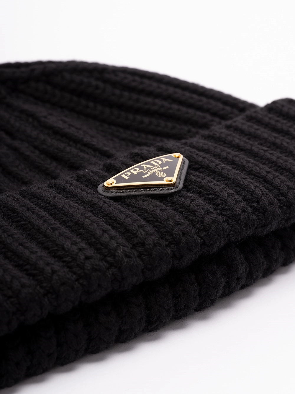 Prada Women Wool Beanie PRADA