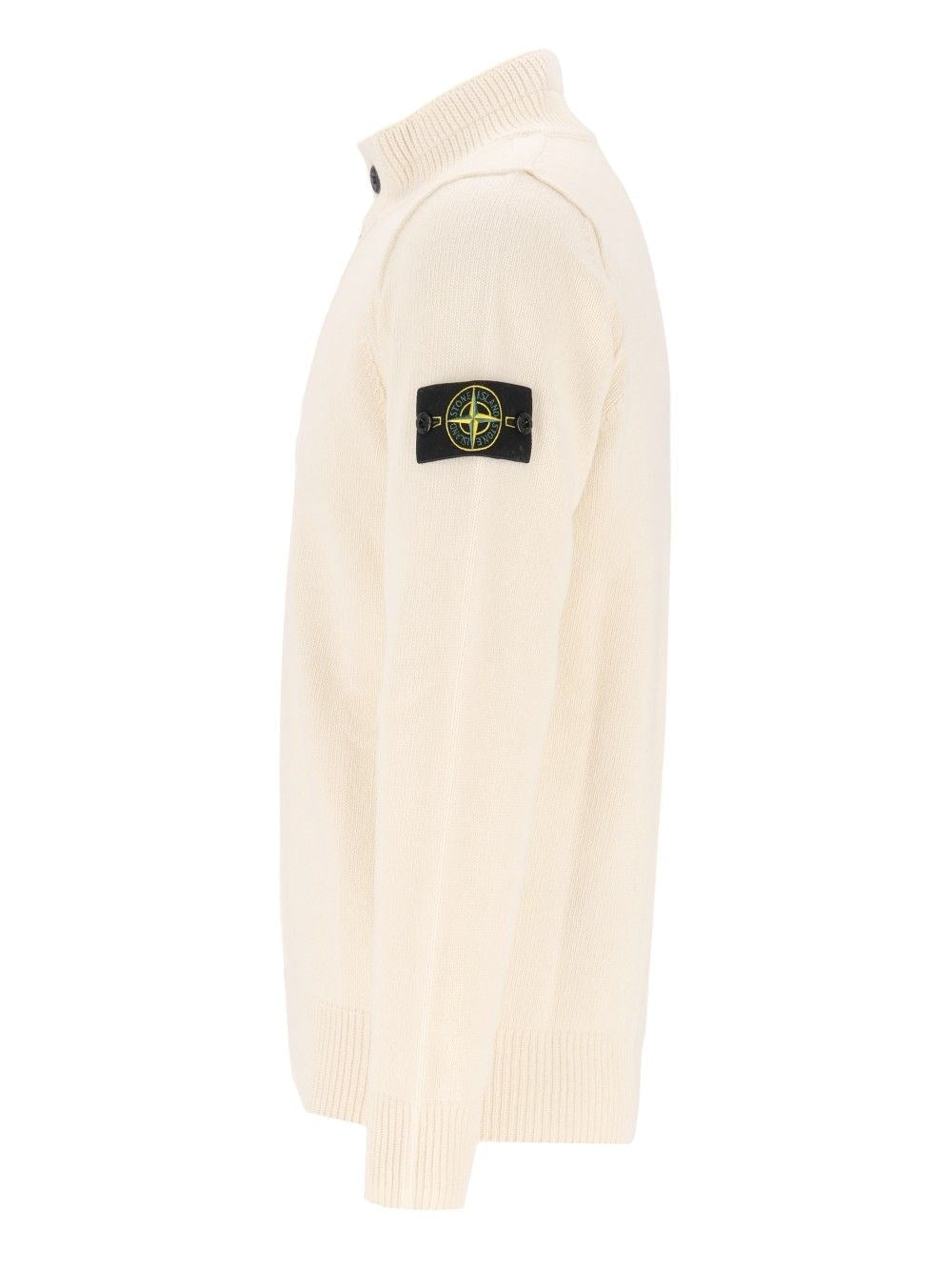 Stone Island Men Short Zip Sweater STONE ISLAND