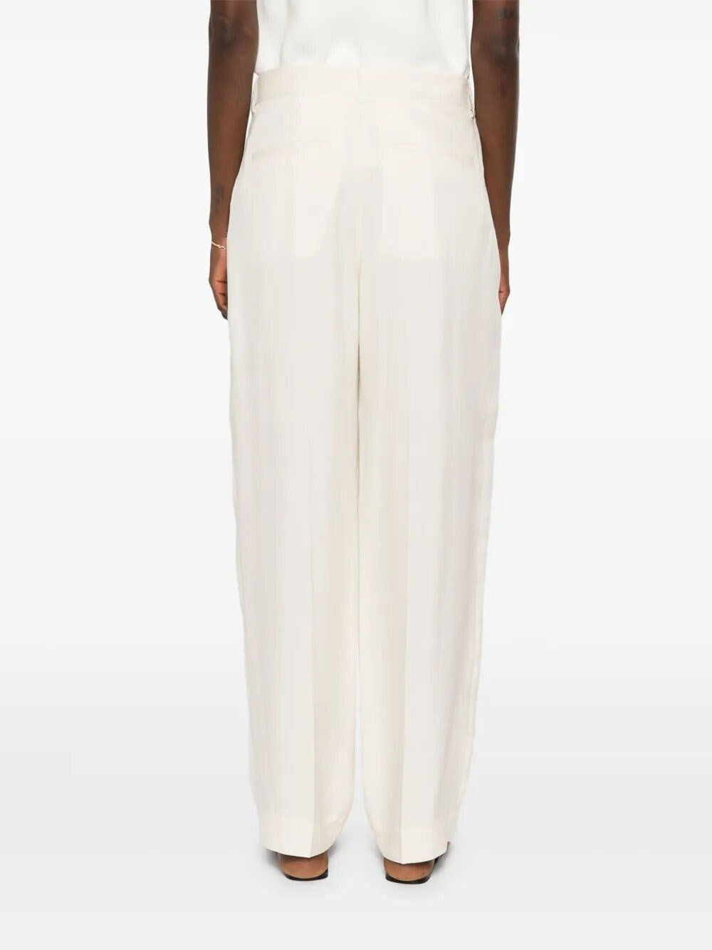 Toteme Women Double-Pleat Straight Trousers TOTEME