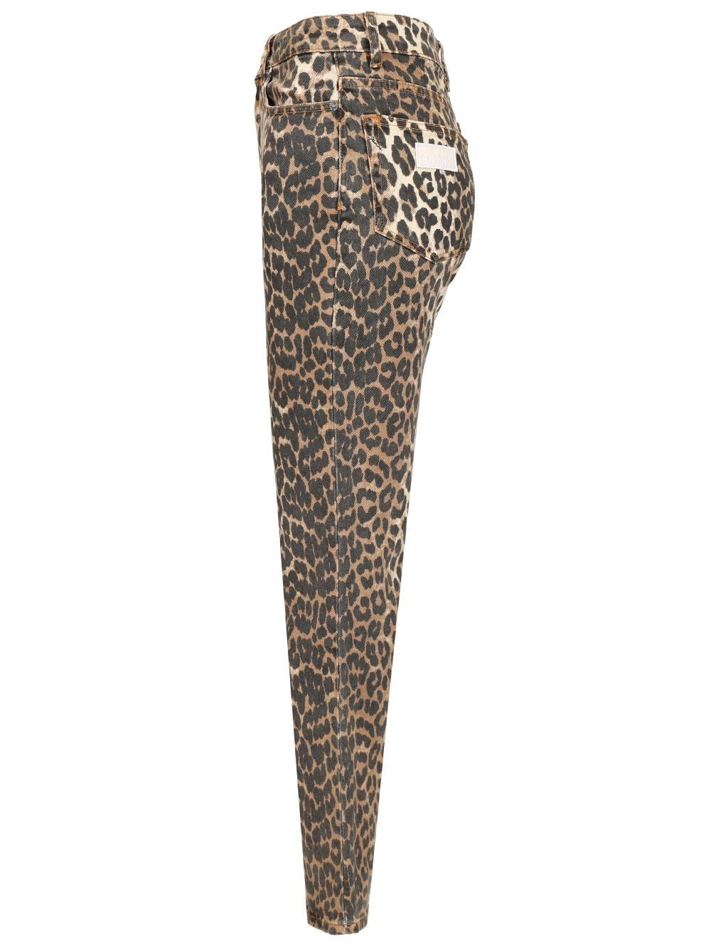 Ganni Women Jeans Cropped GANNI