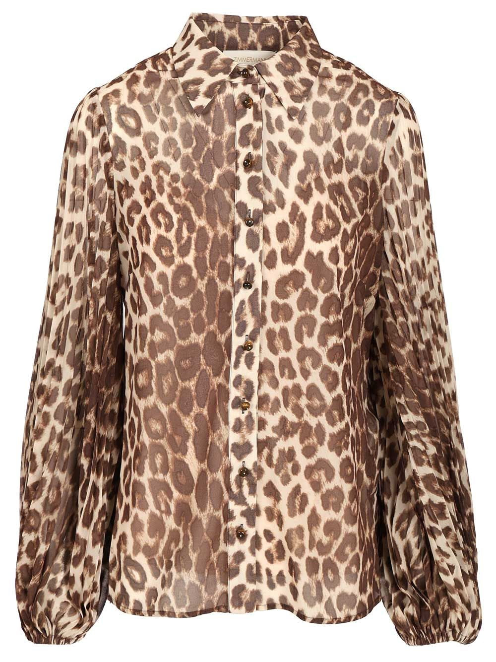 Zimmermann Women Sunray Collared Shirt ZIMMERMANN