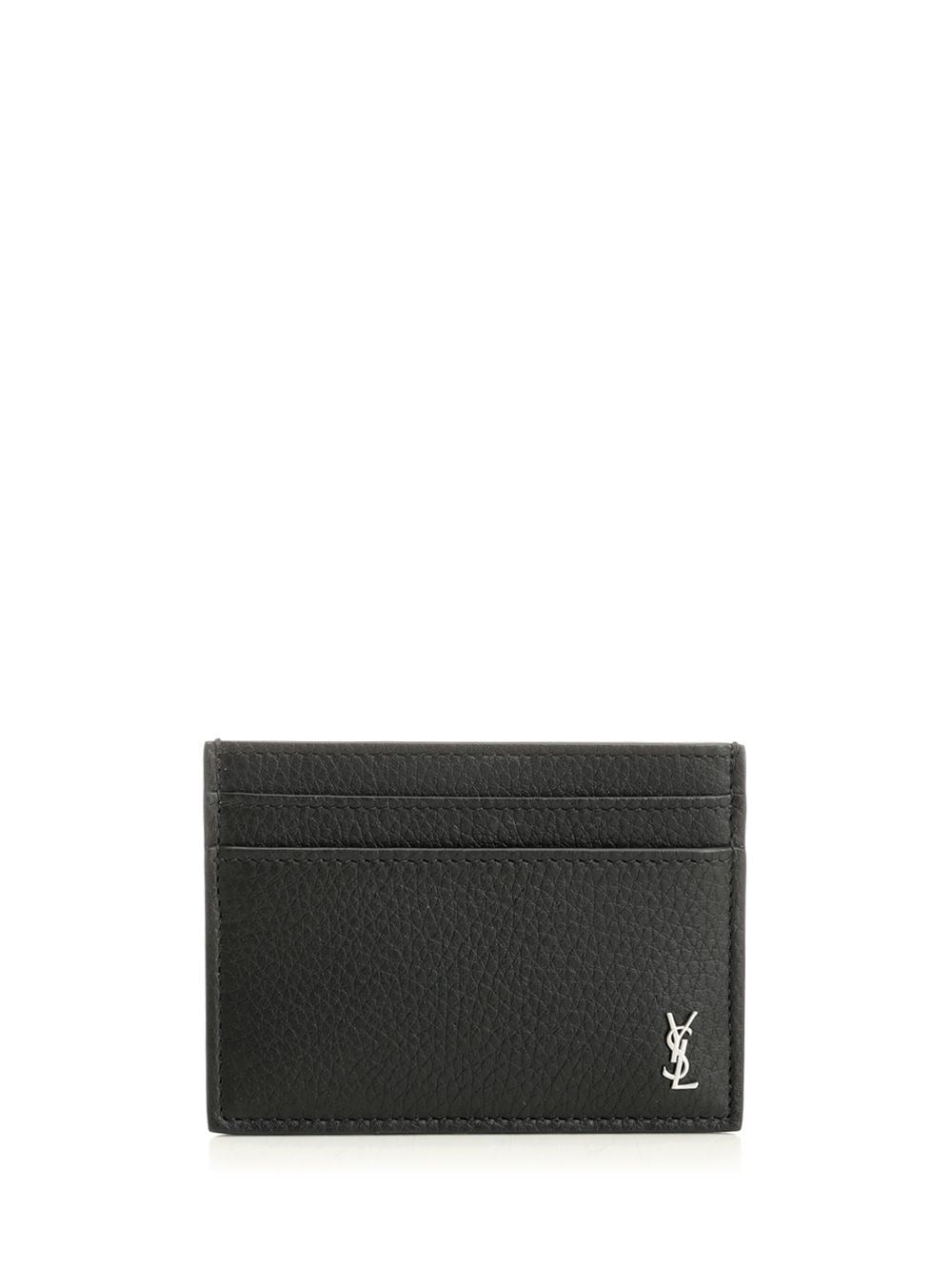 Saint Laurent Men Tiny Cassandre Card Holder SAINT LAURENT