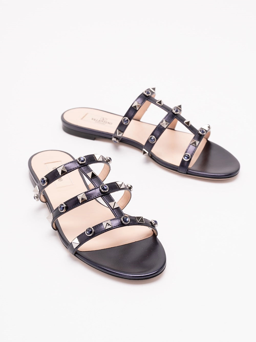 Valentino Garavani Women `Rockstud` Slides VALENTINO GARAVANI