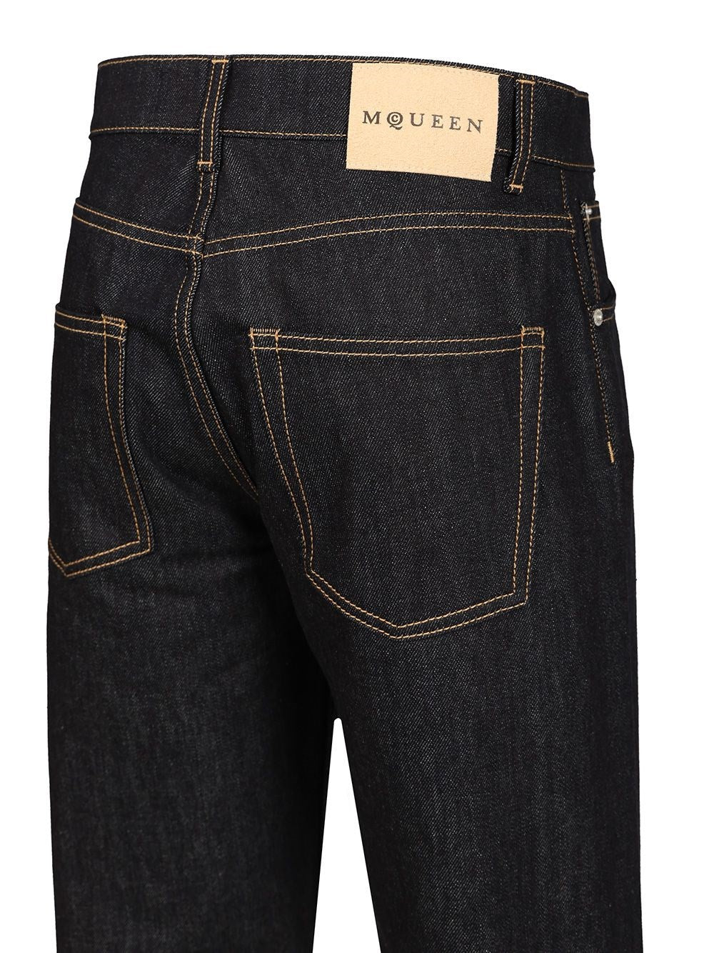 Mcqueen Men Wide Leg Jeans ALEXANDER MCQUEEN