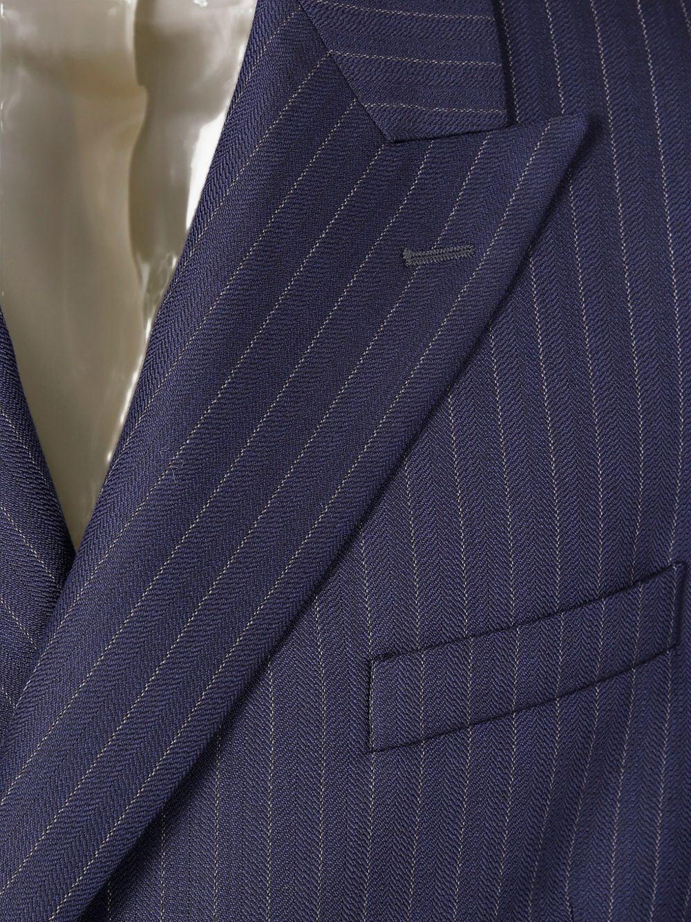 Golden Goose Men Double-Breasted Blazer In Pinstriped GOLDEN GOOSE
