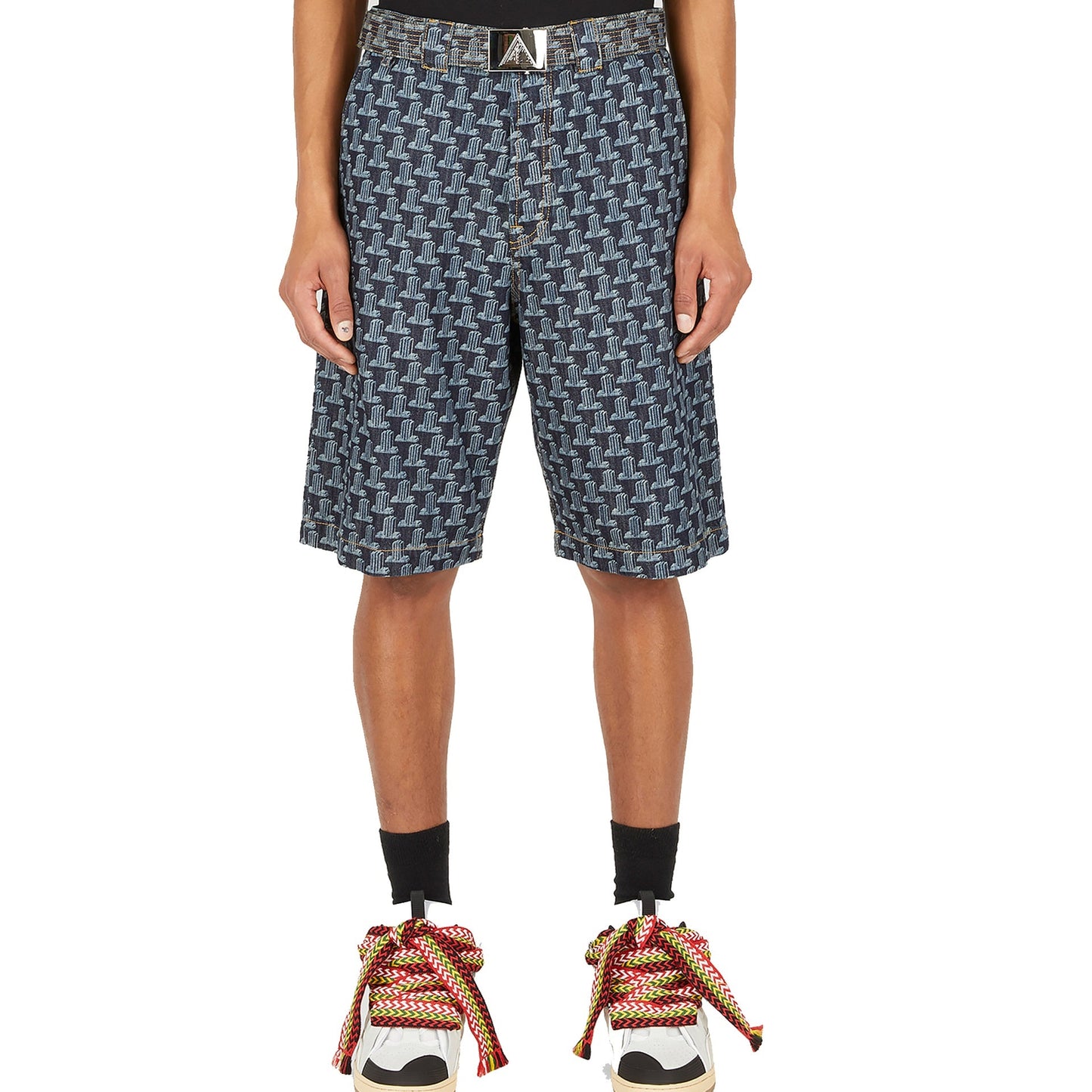 Lanvin Column Monogram Shorts Men LANVIN