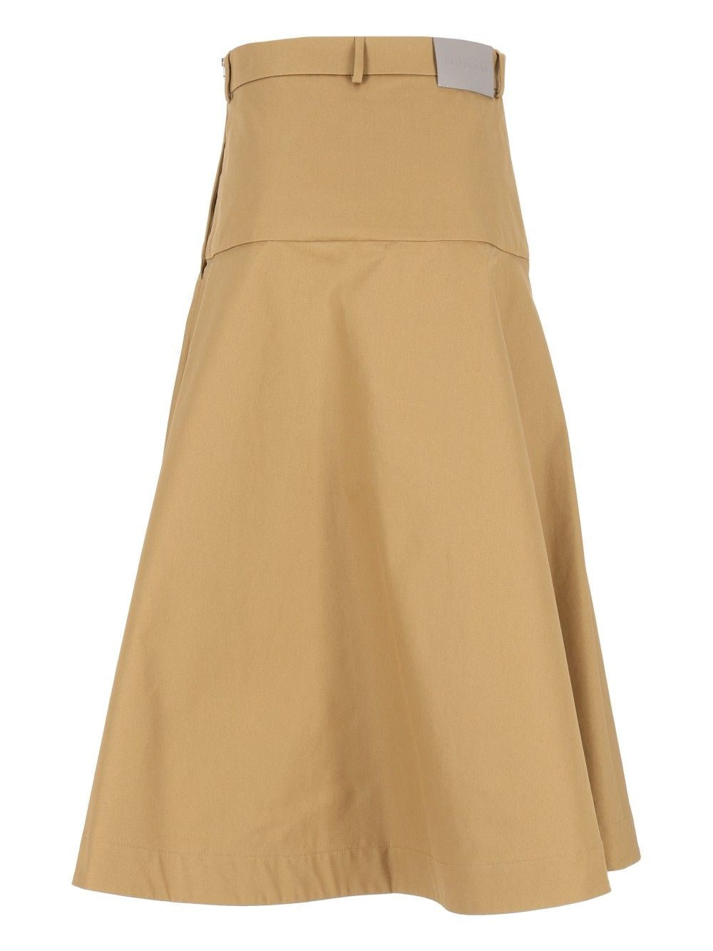 Balenciaga Women Cotton A-Line Skirt BALENCIAGA