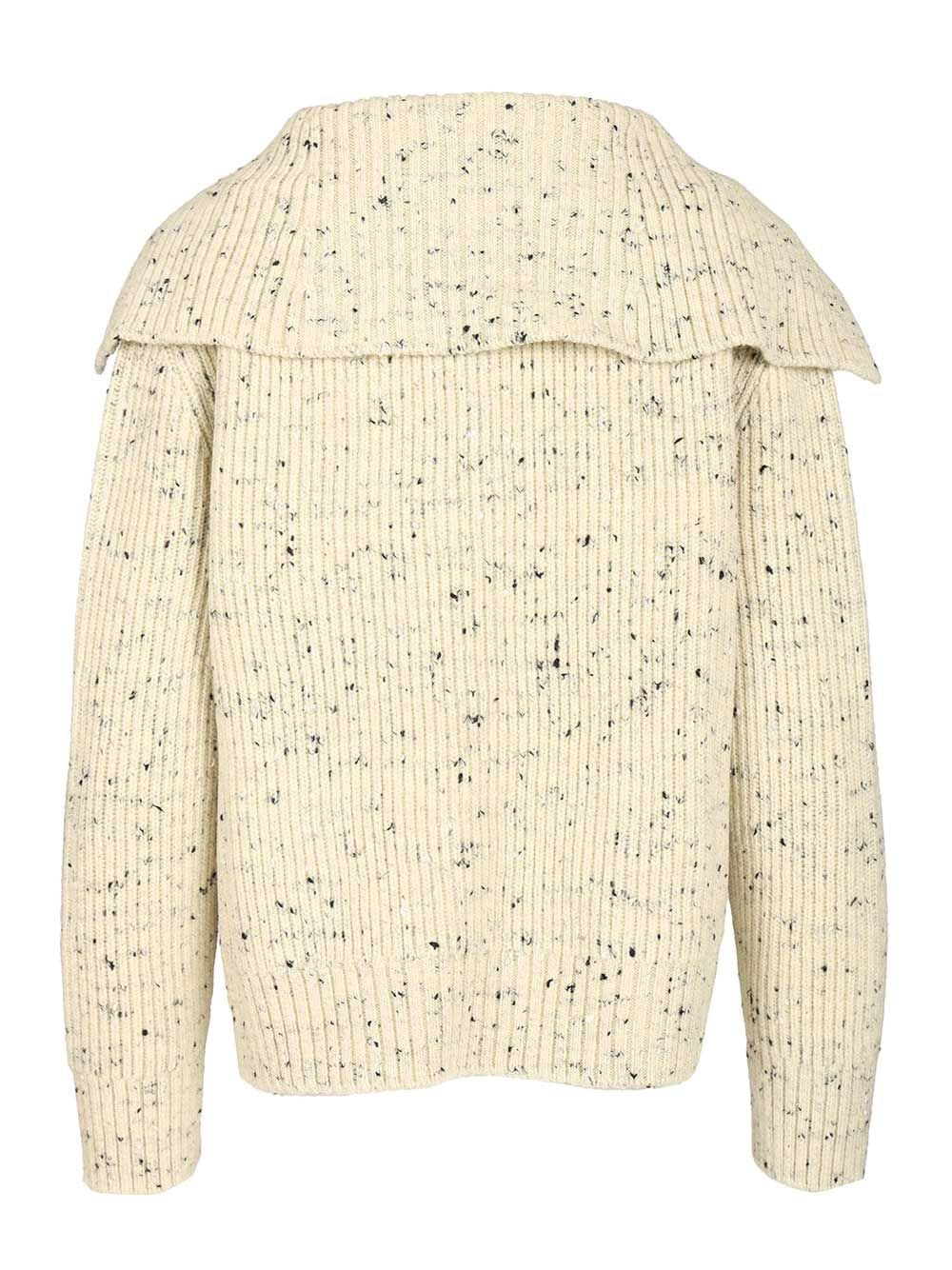 Bottega Veneta Women Ribbed Wool Cardigan BOTTEGA VENETA