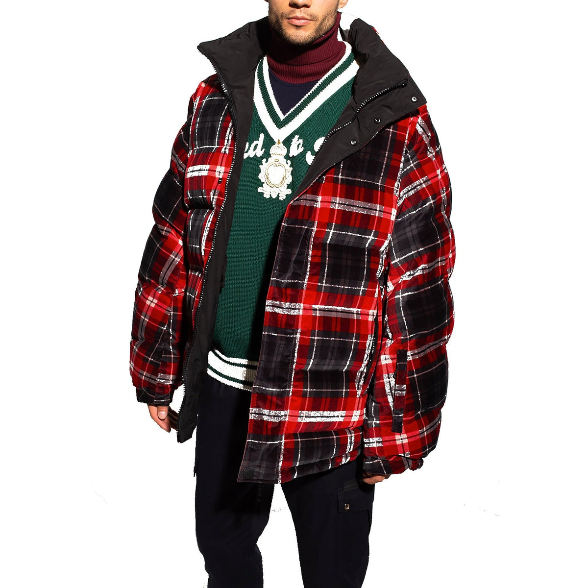 Dolce & Gabbana Reversible Artastic Bomber Men DOLCE & GABBANA