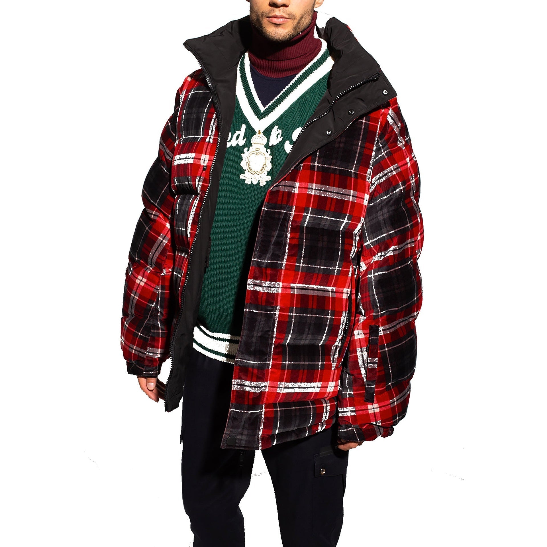 Dolce & Gabbana Reversible Artastic Bomber Men DOLCE & GABBANA