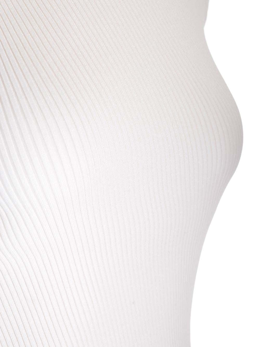 Toteme Women Asymmetric Knit Top White TOTEME