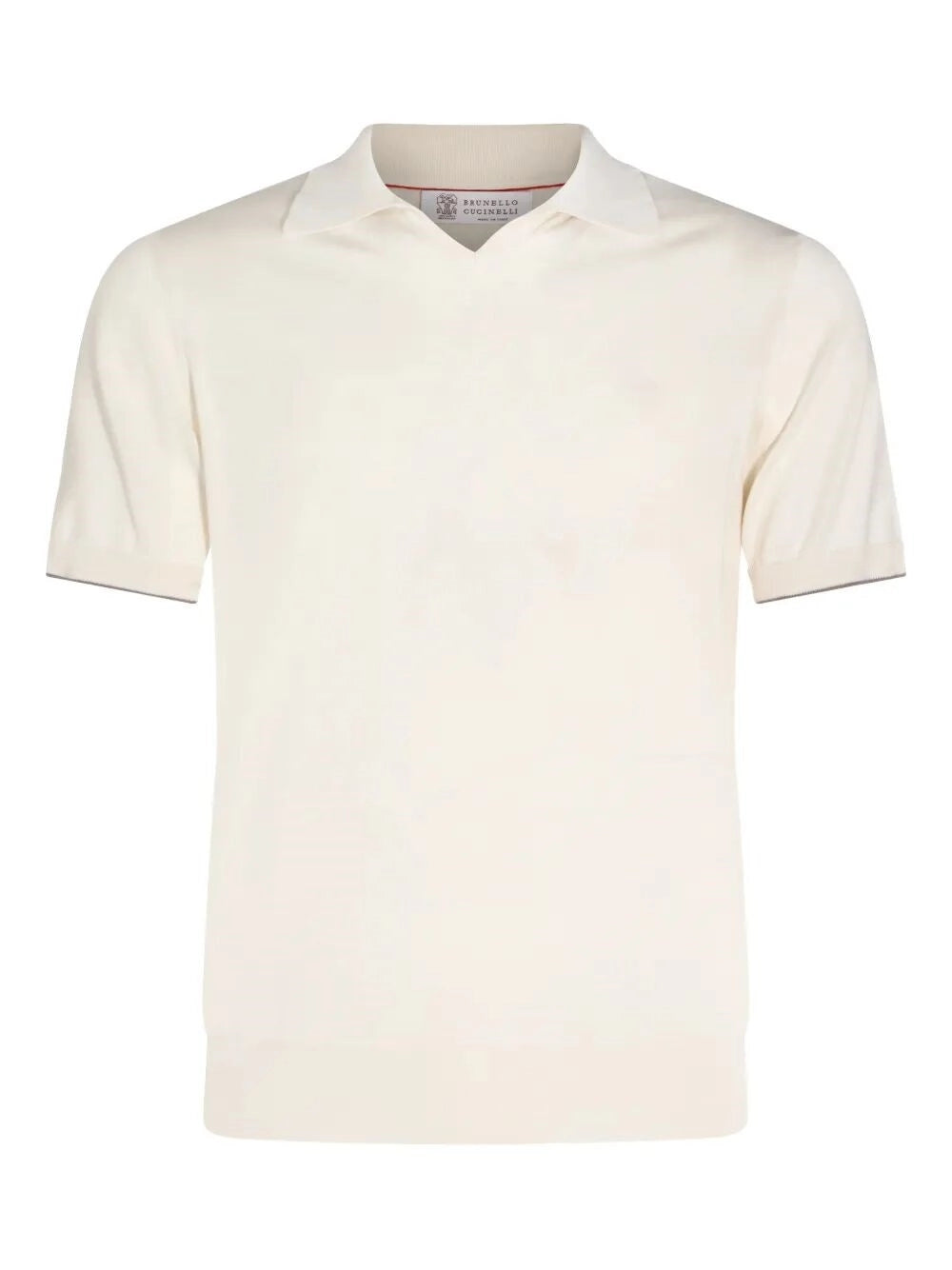 Brunello Cucinelli Men Polo-Style Sweater BRUNELLO CUCINELLI