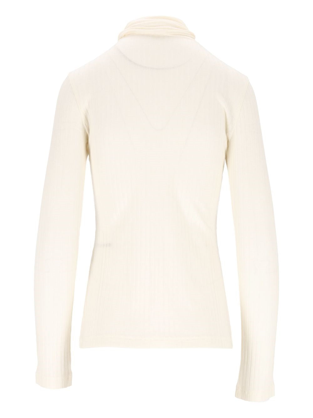 Toteme Women Ribbed Bow Blouse TOTEME