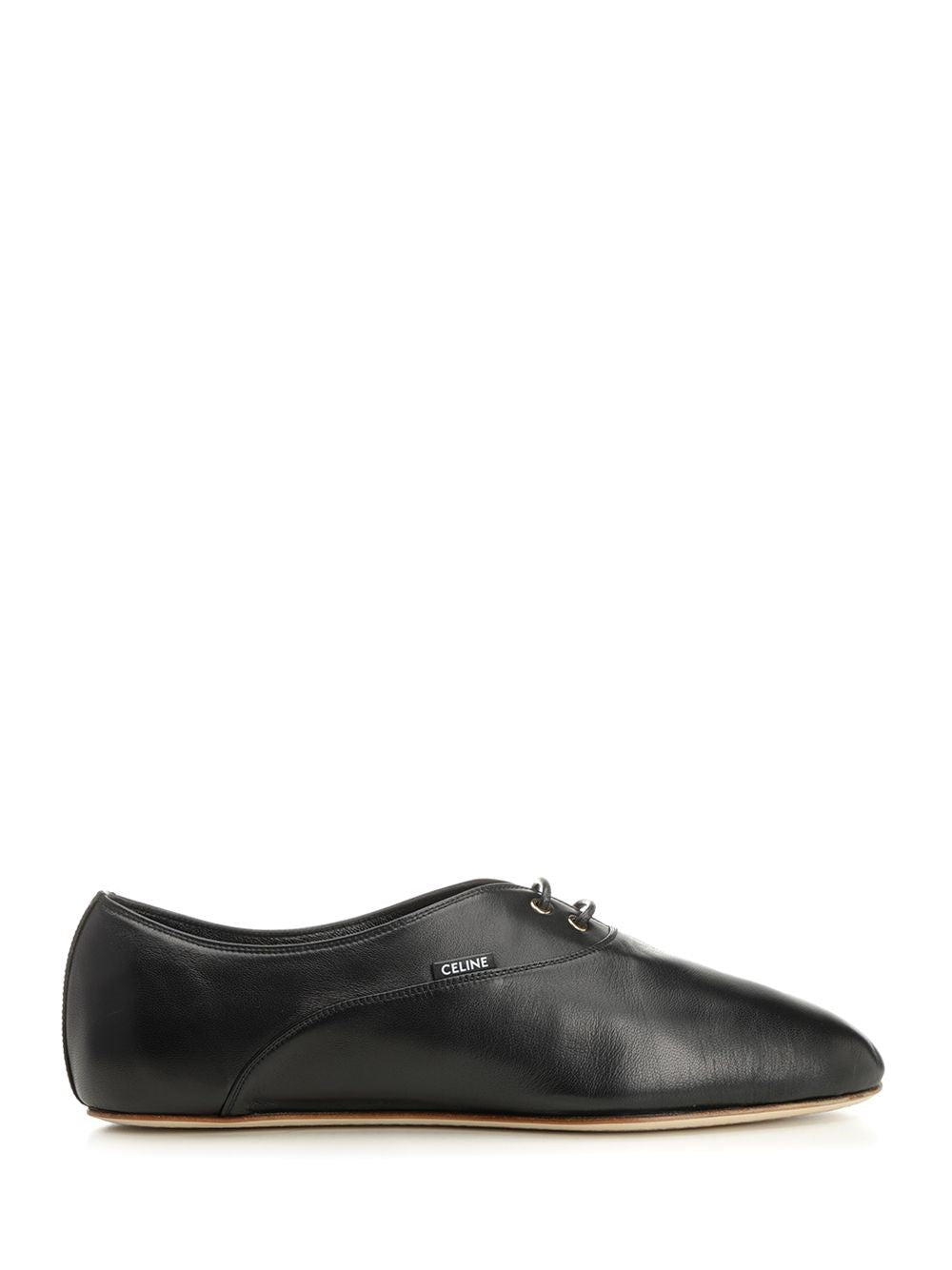 Celine Men Lace-Up Ballerinas In Lambskin CELINE