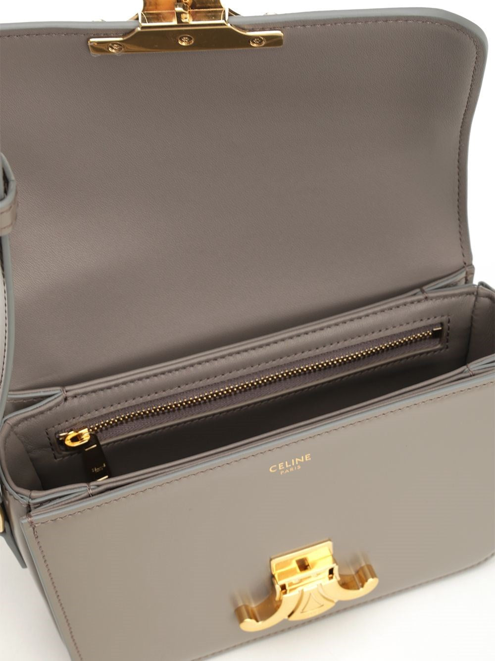 Celine Women Triomphe Teen Shiny Calfkin CELINE