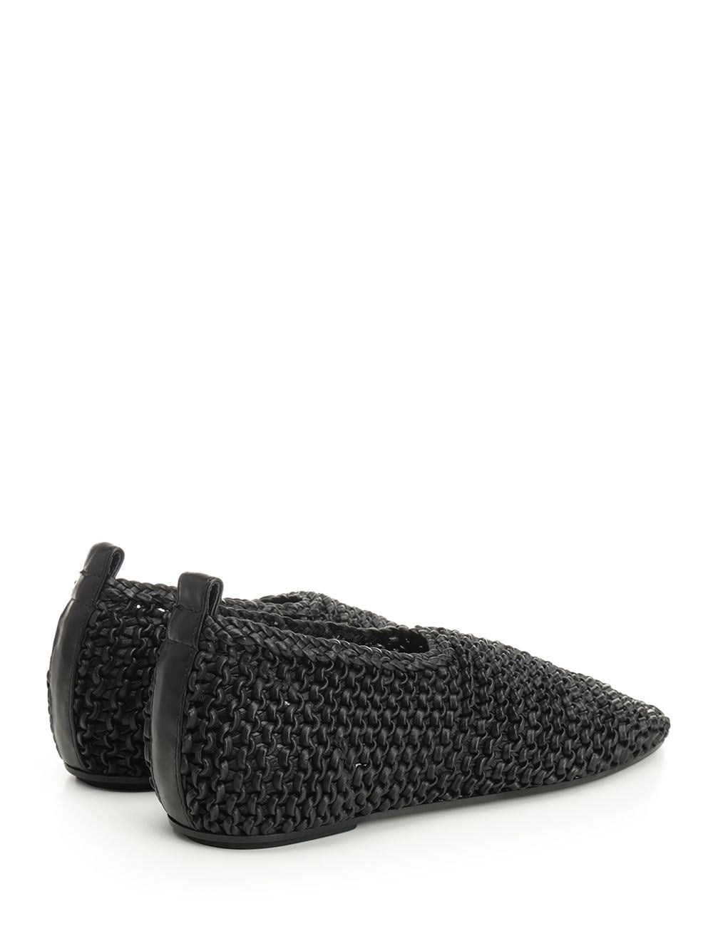 Toteme Women Woven Leather Ballerinas TOTEME