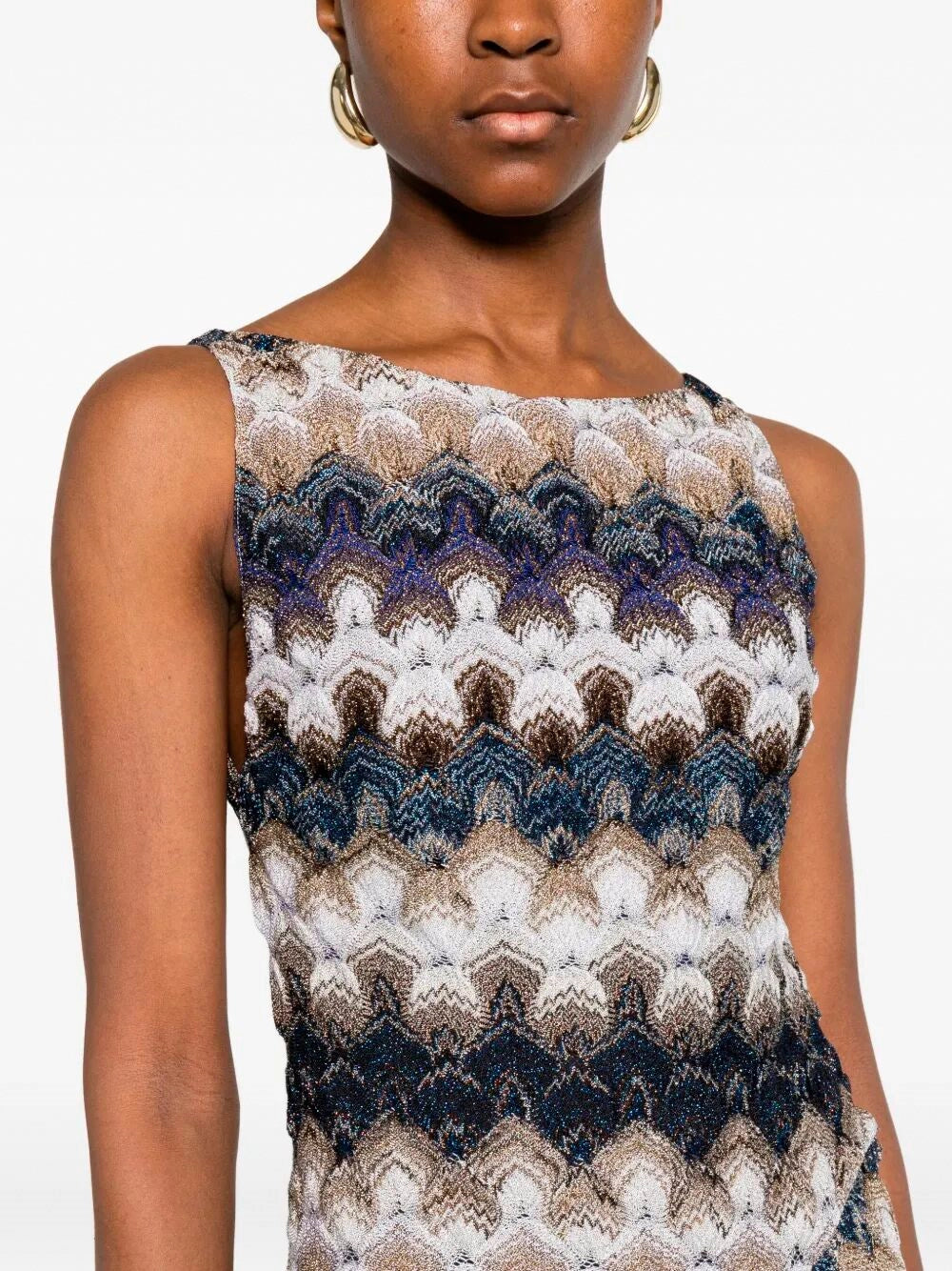 Missoni Women Sleeveless Long Dress MISSONI