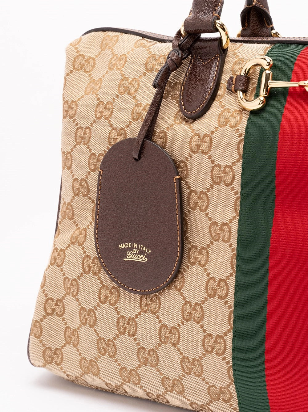 Gucci Women `Gucci Horsebit Web`Boston Bag GUCCI