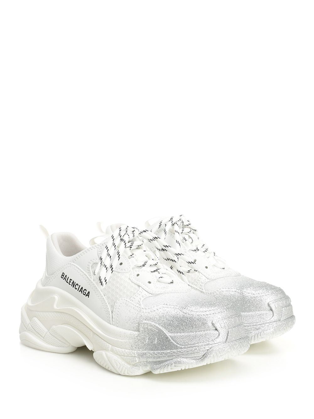 Balenciaga Women "Triple S Glitter Spray" Sneaker BALENCIAGA
