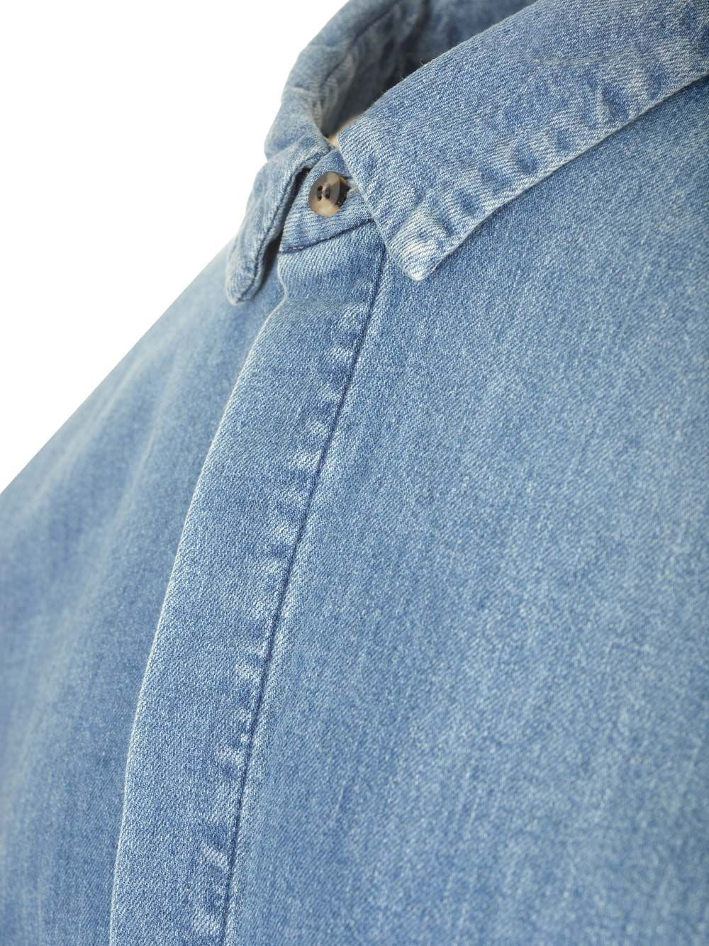 Fear Of God Men "Vented" Denim Shirt FEAR OF GOD