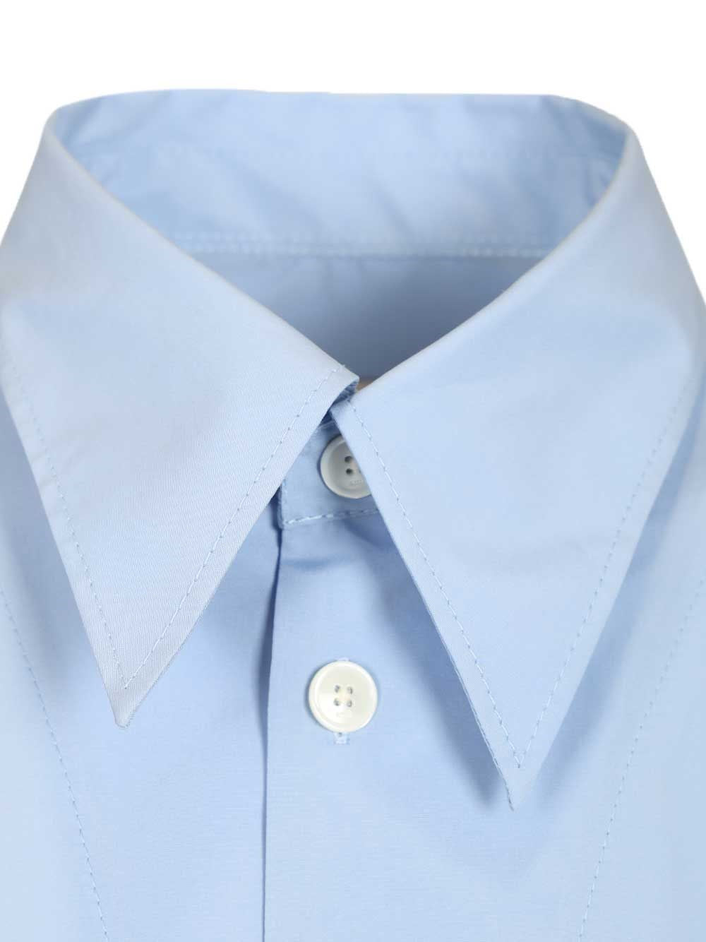 Ami Women Short-Sleeved Poplin Shirt AMI PARIS