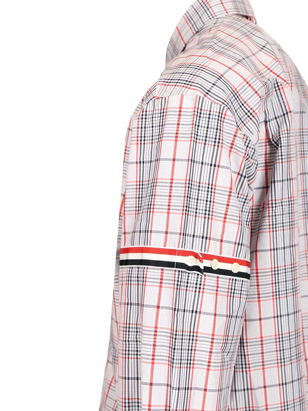 Thom Browne Men Oversized Cotton Poplin Shirt THOM BROWNE