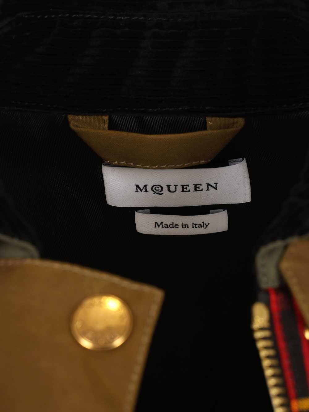 Mcqueen Women Tartan Ripstop Jacket ALEXANDER MCQUEEN