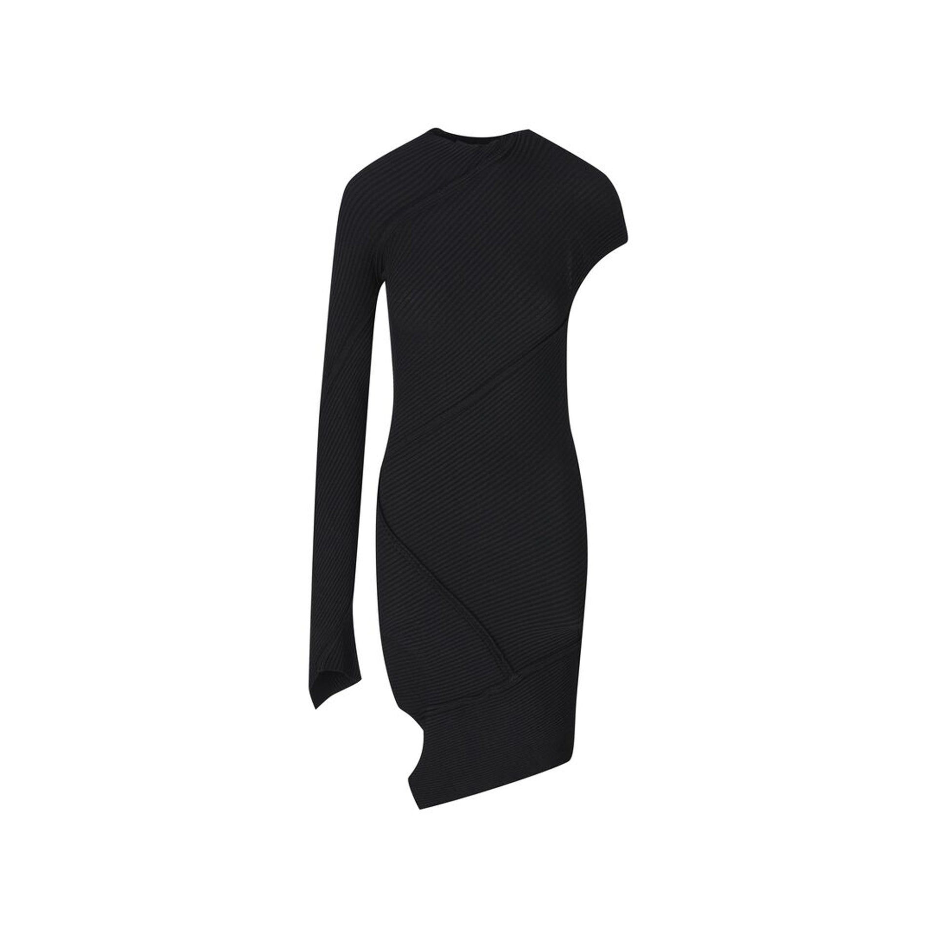 Balenciaga Spiral Mini Dress Women BALENCIAGA