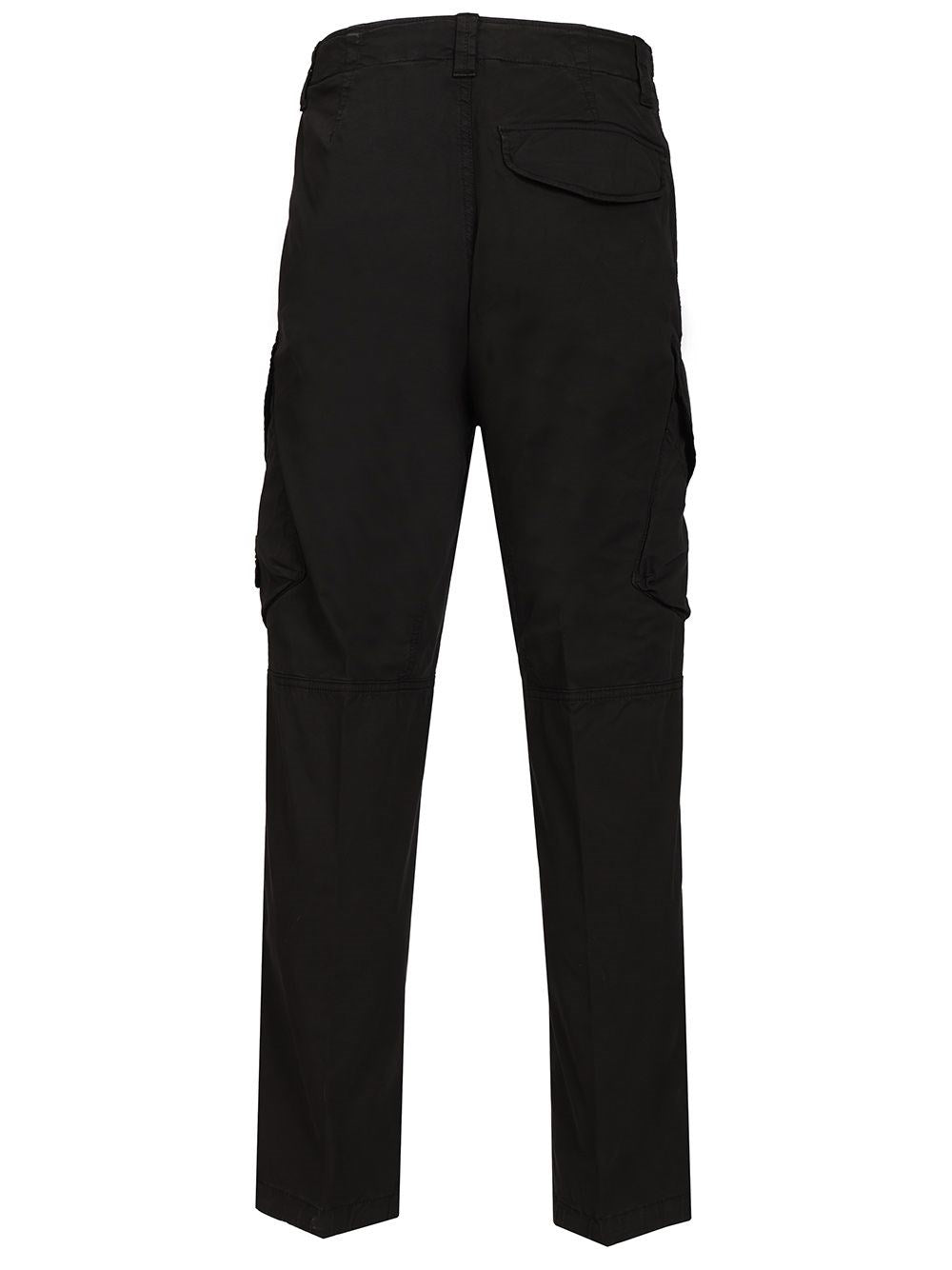 Stone Island Men Stretch Organic Cotton Twill Cargo Trousers STONE ISLAND