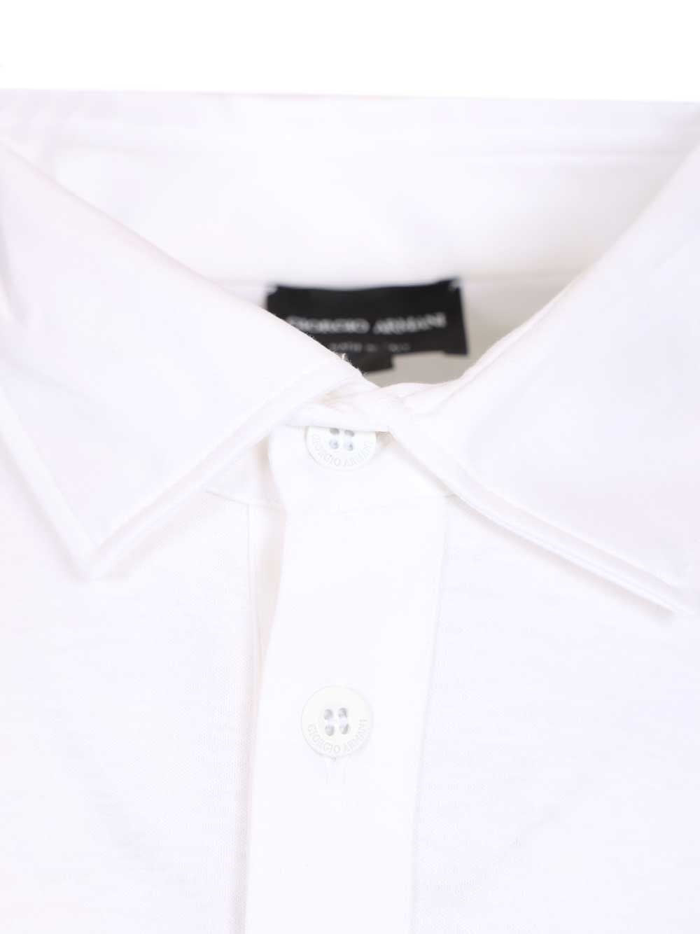 Giorgio Armani Men Cotton Interlock Polo Shirt GIORGIO ARMANI