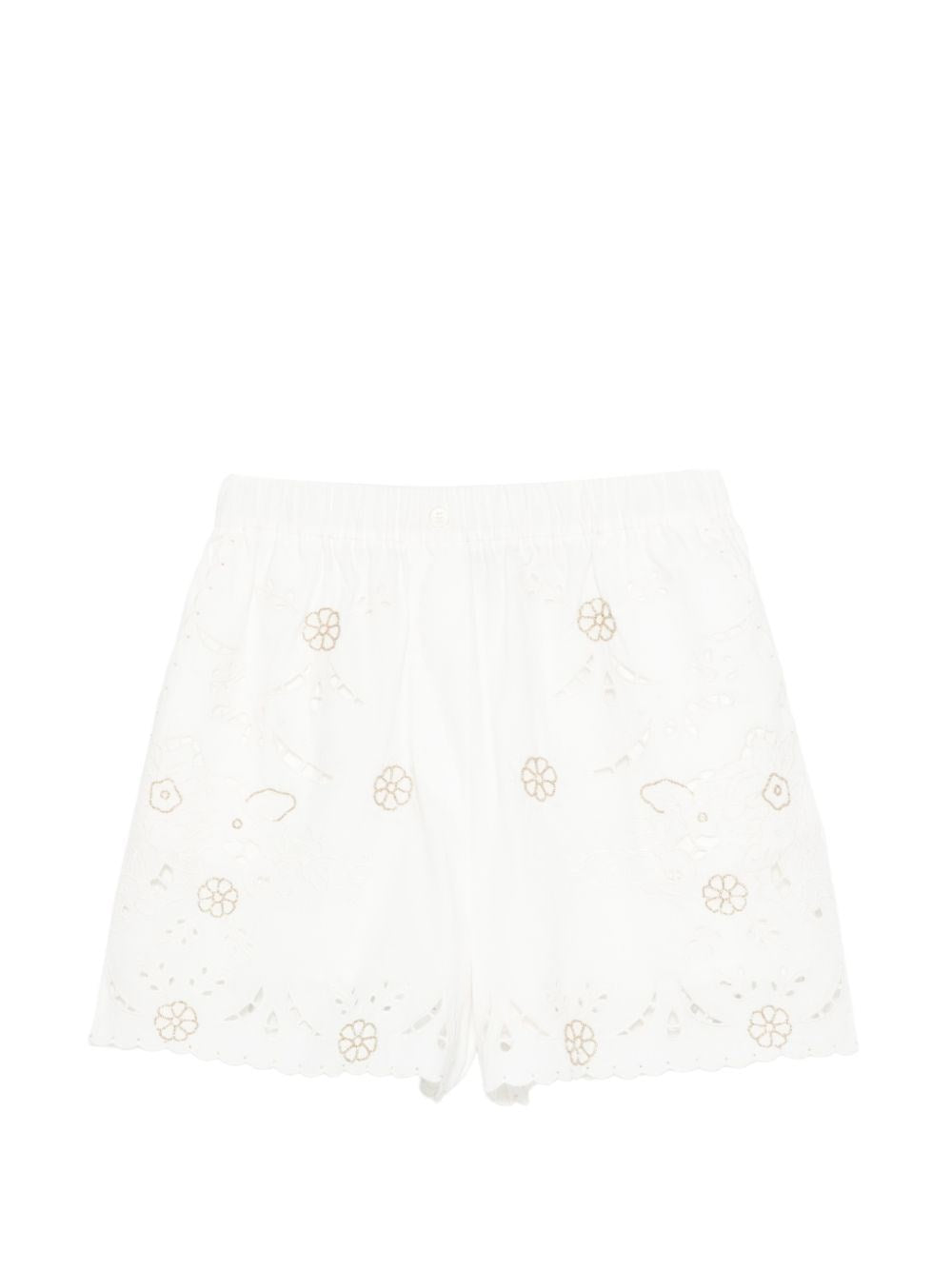 Forte_Forte Women Shorts With Embroidery FORTE FORTE