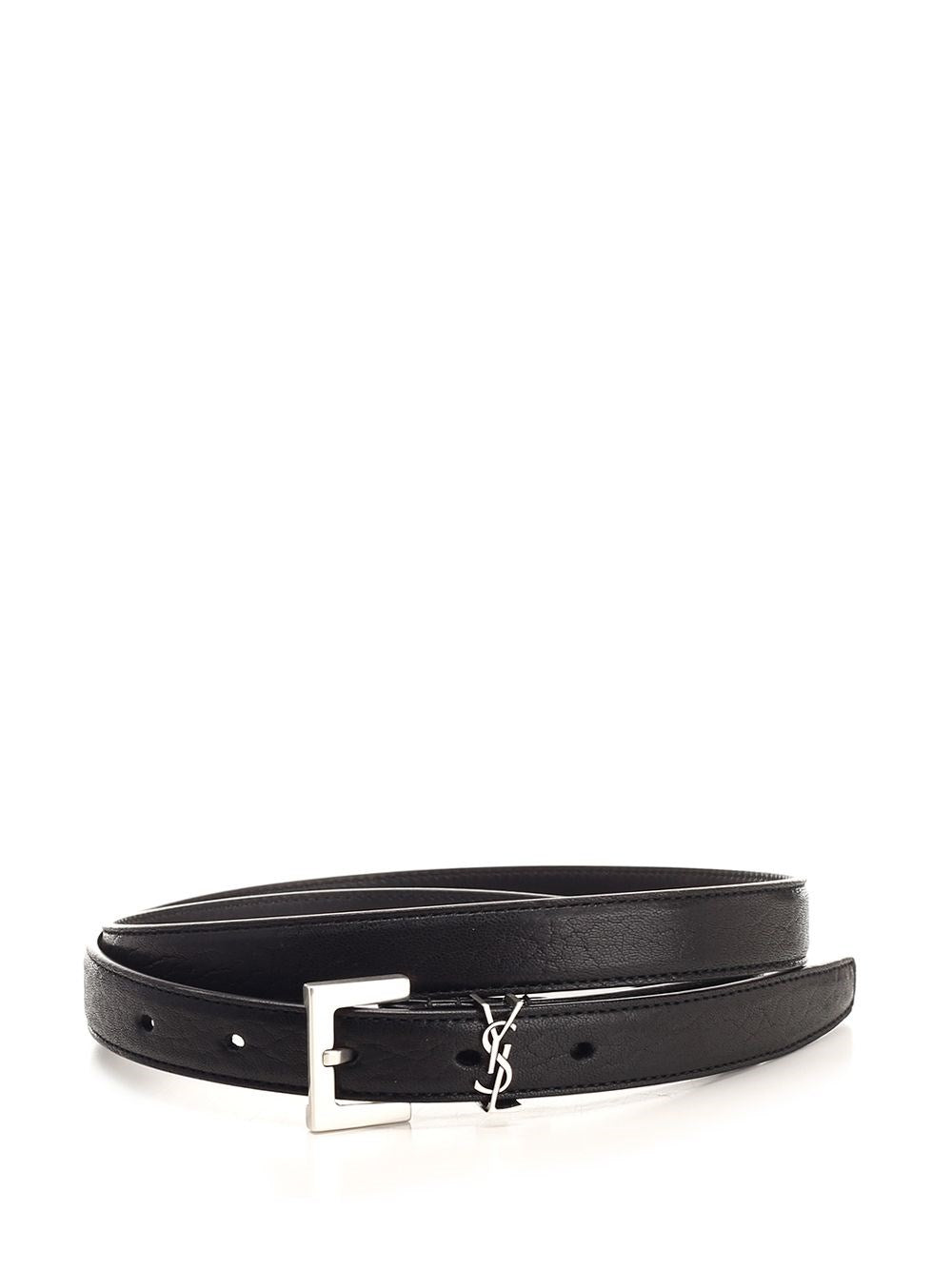 Saint Laurent Men Cassandre Belt SAINT LAURENT