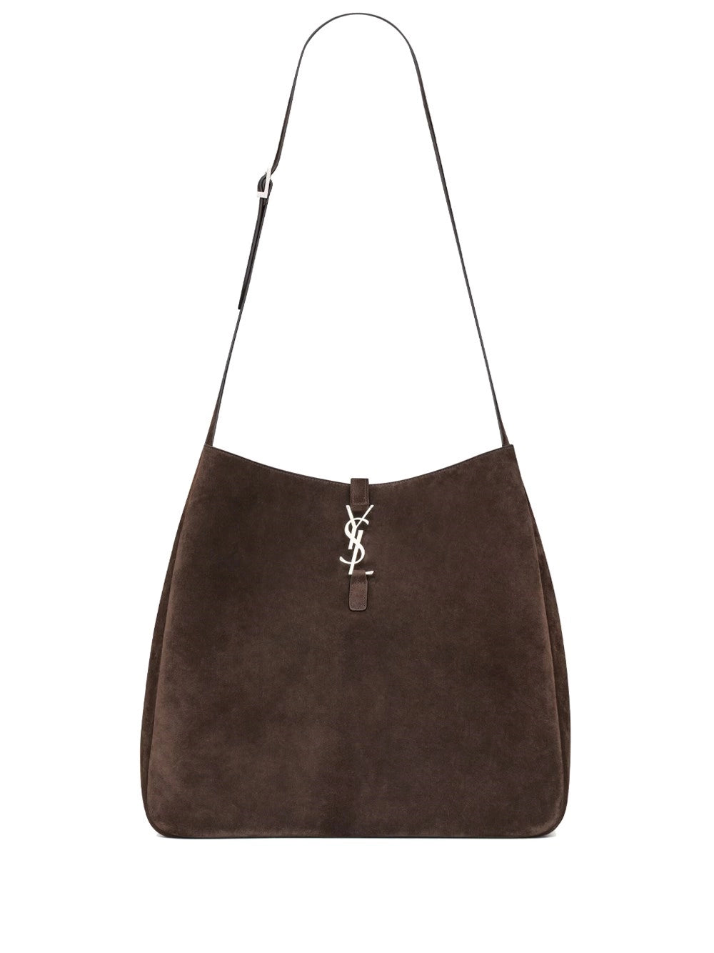 Saint Laurent Men Le 5 A 7 Maxi Hobo In Suede