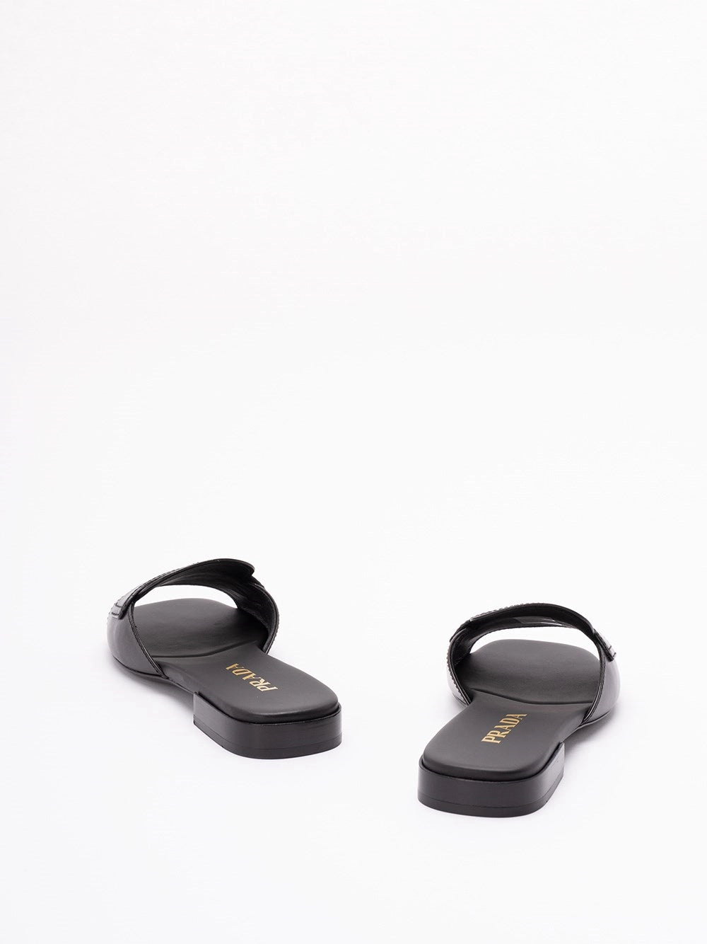 Prada Women Leather Slides PRADA