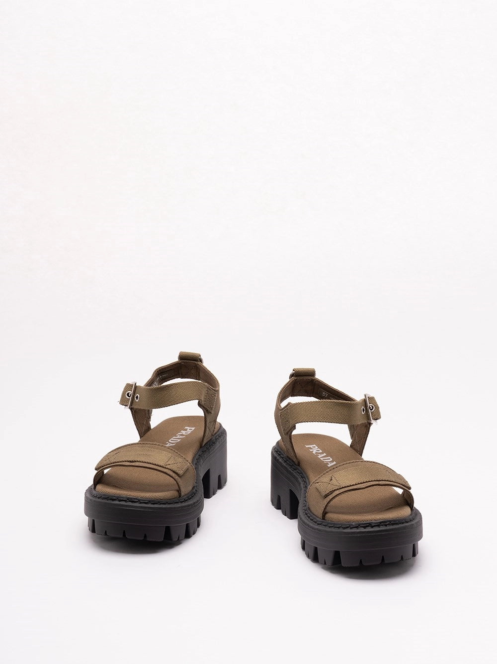 Prada Women Cotton Sandals PRADA