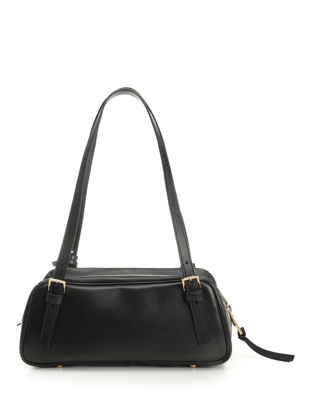 Versace Women Versace Tag Bowling Bag In Nappa Leather VERSACE