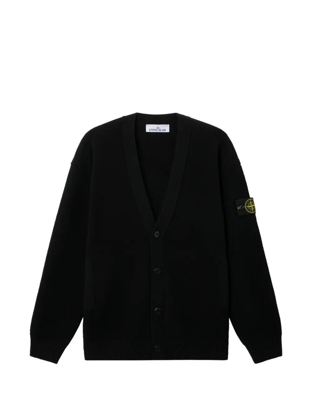 Stone Island Men V-Neck Cardigan STONE ISLAND