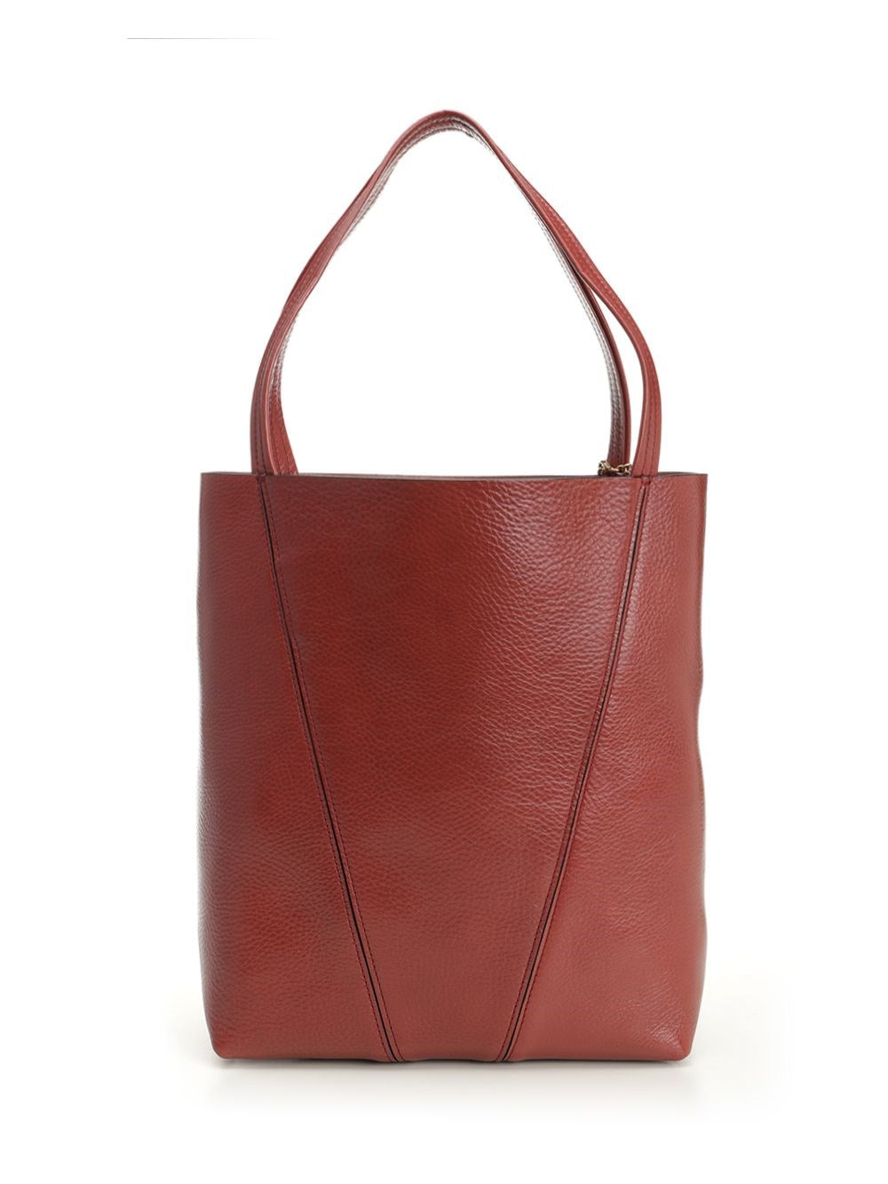 Chloe' Women Chloé Spin Large Hammered Leather Tote Bag CHLOE
