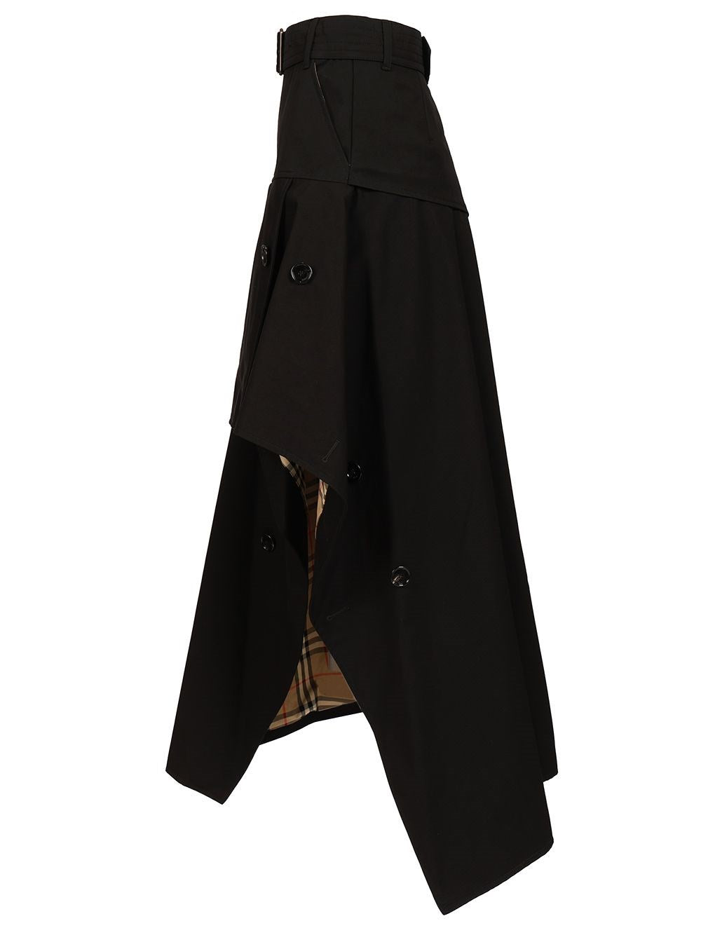 Burberry Women Asymmetrical Trench Skirt BURBERRY