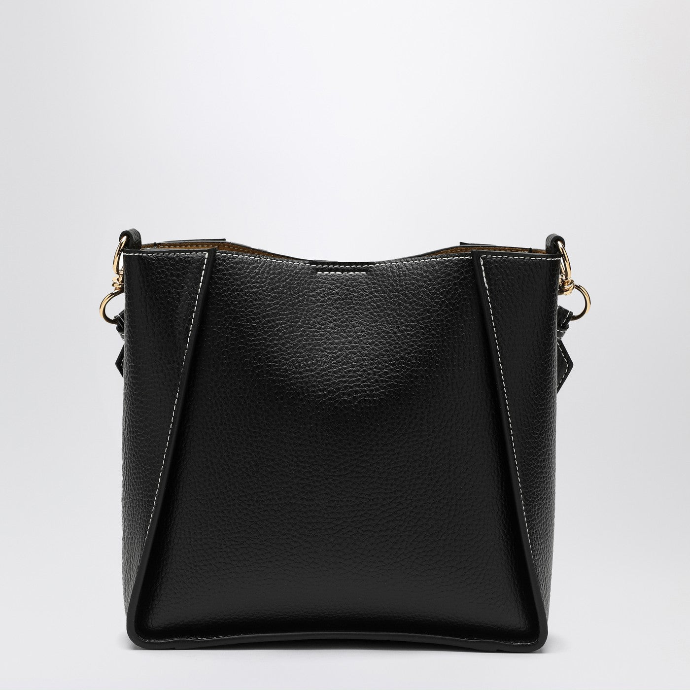 Stella Mccartney Square Black Crossbody Bag With Logo Women STELLA MCCARTNEY