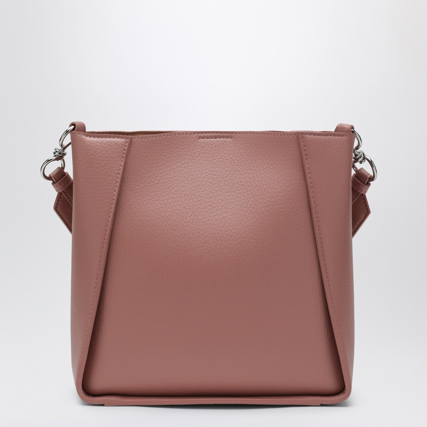 Stella Mccartney Square Pink Crossbody Bag With Logo Women STELLA MCCARTNEY