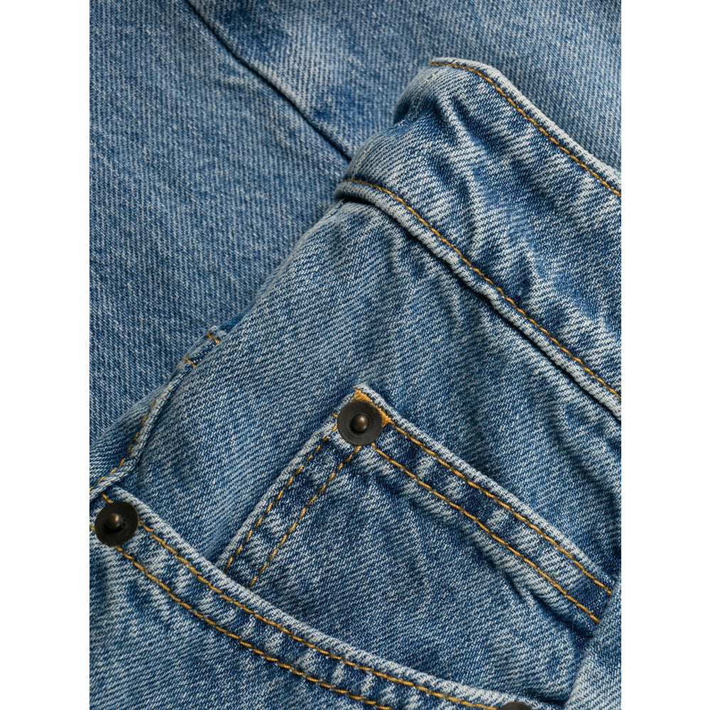 Maison Margiela Blue Denim - Wide-Leg Jeans Women MAISON MARGIELA
