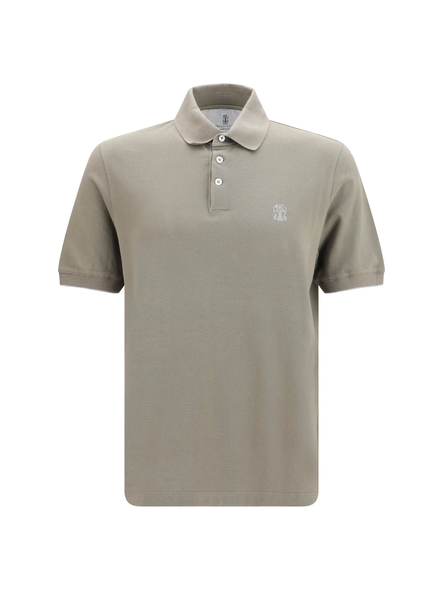 Brunello Cucinelli Men Cotton Polo BRUNELLO CUCINELLI